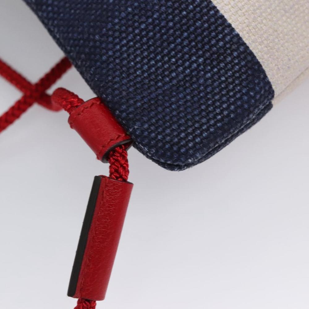 GUCCI Backpack Canvas Red Navy 473872 Auth BA150 - Picture 15 of 16
